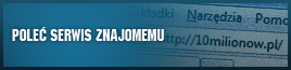 Poleć portal znajomemu