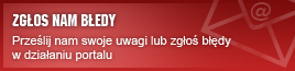 Zgłoś uwagii dotyczące portalu
